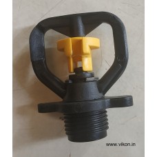 Micro Sprinkler Head with  1/2" Male -Yellow